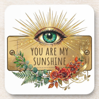 Dessous-de-verre You Are My Sunshine Coaster Set