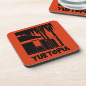 Dessous-de-verre Yourt Vivant Dans La Nature (Côté gauche)