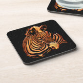 Dessous de verre Zebra 1 (Côté gauche)