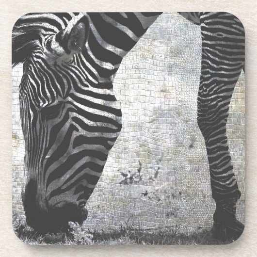Dessous-de-verre Zebra Crackle (Devant)