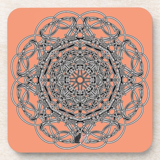 Dessous de verre Zen Octa Glyph Dusk (Devant)