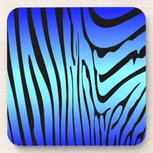 Dessous-de-verre Zesty Zebra Blue