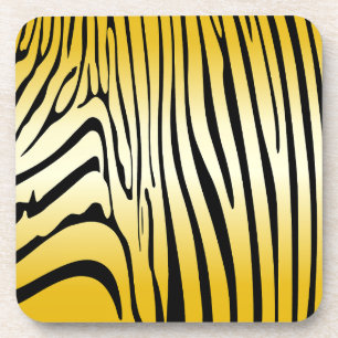 Dessous-de-verre Zesty Zebra Yellow