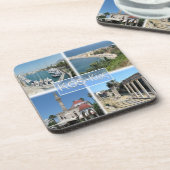 Dessous-de-verre zGR020 mosaïque de KOS, Grèce, Europe, (Côté gauche)