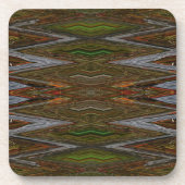 Dessous-de-verre Zig Zag Abstrait (Devant)