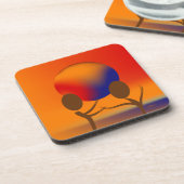 Dessous-de-verre Zinglees ~ Gros plan (Côté gauche)