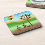 Dessous-de-verre Zinglees ~ Septembre (Côté gauche)