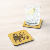 Dessous-de-verre Zodiaque : Lion, 1482 (Côté Droit)