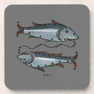 Dessous-de-verre Zodiaque : Poissons en couleurs