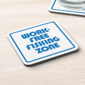 Dessous-de-verre Zone de pêche sans travail (Côté gauche)