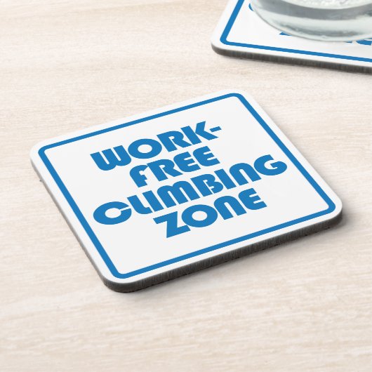 Dessous-de-verre Zone Escalade sans travail (Côté gauche)