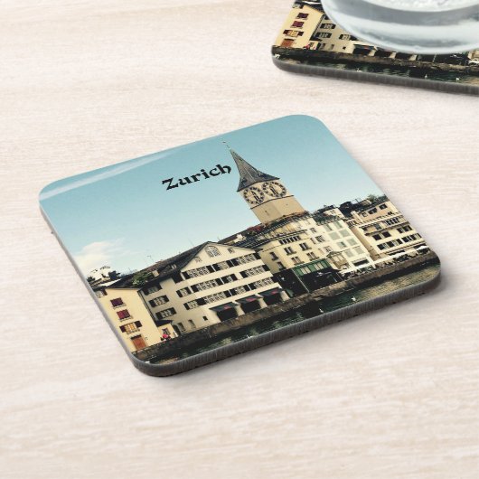 Dessous-de-verre Zurich, Suisse (Côté gauche)