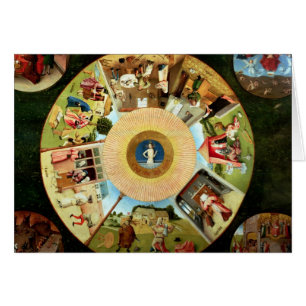 Dessus de table des sept péchés mortels