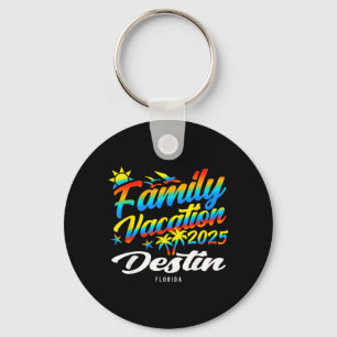Destin Beach Florida Familie Vakantie Matching Sleutelhanger
