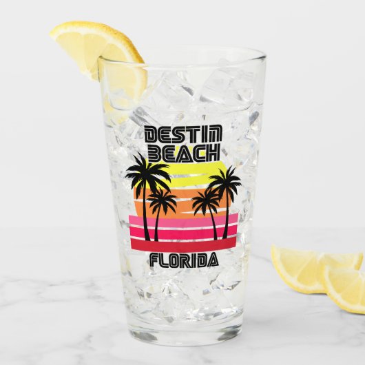 Destin Beach, Florida Glas (Voorkant ijs)