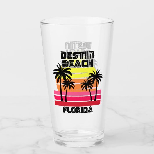Destin Beach, Florida Glas (Voorkant)
