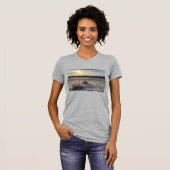 Destin Beach Florida Jetty Sunset femme's Tshirt (Devant entier)