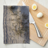 Destin Beach Florida Jetty Sunset Serviette de cui (Quart Plié)