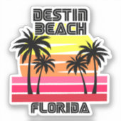 Destin Beach, Florida Sticker (Voorkant)
