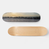 Destin Beach Floride Jetty Sunset Skateboard (Horz)
