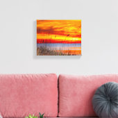 Destin Beach Sunset Canvas Afdruk (Insitu (Woonkamer))