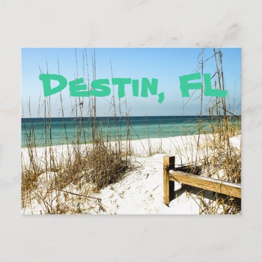 Destin, FL Briefkaart (Voorkant)