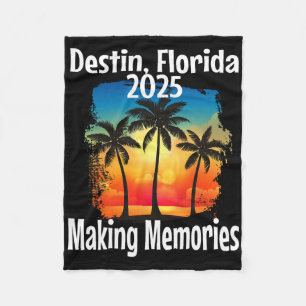 Destin Florida 2025 Herinneringen Maken Vakantie a Fleece Deken