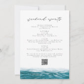 DESTIN Florida Bachelorette reisschema Kaart (Achterkant)