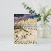 Destin Florida Beach Art Briefkaart (Staand voorkant)