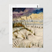 Destin Florida Beach Art Briefkaart (Voorkant / Achterkant)