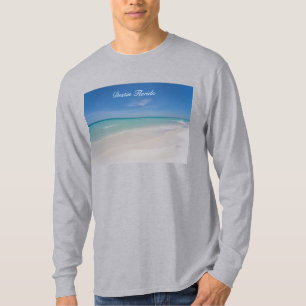 Destin Florida Beach Heren T-shirt met lange mouwe