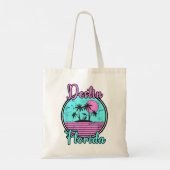 Destin Florida Beach Travel Souvenir Florida Tote Bag (Achterkant)
