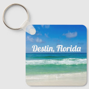 Destin Florida Beauful  Beach Foto Sleutelhanger