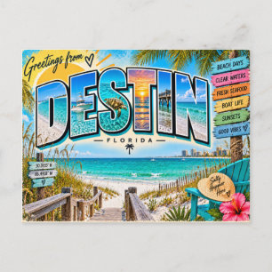 Destin Florida Briefkaart