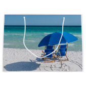 Destin Florida Chaises Et Umbrella Cadeau Sac (Devant)
