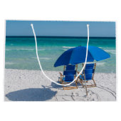 Destin Florida Chaises Et Umbrella Cadeau Sac (Dos)