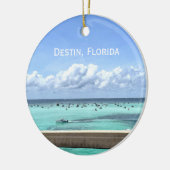 Destin Florida Crab Island Bridge Keramisch Ornament (Links)