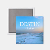 Destin Florida - Dreamy Beach Scene Magneet (Voorkant / Achterkant)