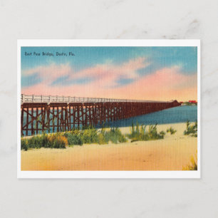 Destin Florida East Pass Bridge Briefkaart