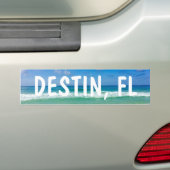 Destin Florida Mooi Ocean Photo Beach Bumpersticker (Op auto)