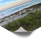 Destin Florida Mooie Sunset Beach Fotografie Poster (Hoek)