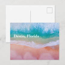 Destin Florida Mooie Zonsondergang Strand Foto