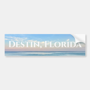 Destin Florida Mooie zonsondergang strand foto Bumpersticker