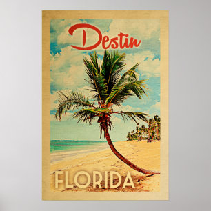 Destin Florida  Palm Beach Poster