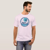Destin Florida Palm Tree Birds T-shirt (Voorkant volledig)