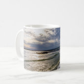 Destin Florida Soirée Vagues Classique Mug (Devant gauche)