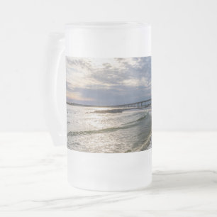 Destin Florida Soirée Vagues de bière congelée Mug