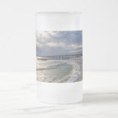 Destin Florida Soirée Vagues de bière congelée Mug (Centre)