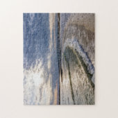 Destin Florida Soirée Vagues Jigsaw Puzzle (Vertical)