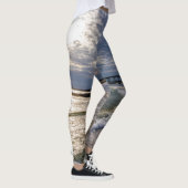 Destin Florida Soirée Vagues Leggings (Droite)